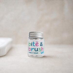 Kids Bite&Brush Hydroxyapatite Toothpaste Tablets 60 (1 Month Supply)