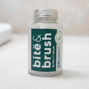 Bite & Brush Hydroxyapatite Toothpaste Tablets